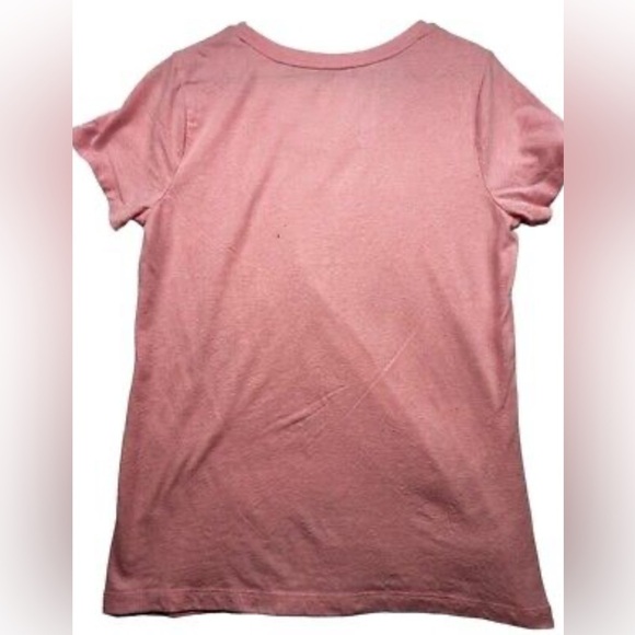 St. John's Bay Pink Short Sleeve Tee - Picture 1 of 4